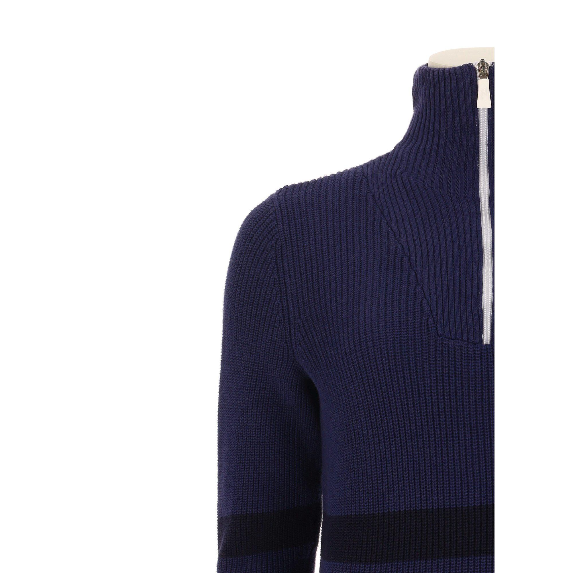 Reconditionné - Pull Femme quarter-zip Marine - Excellent 6/7