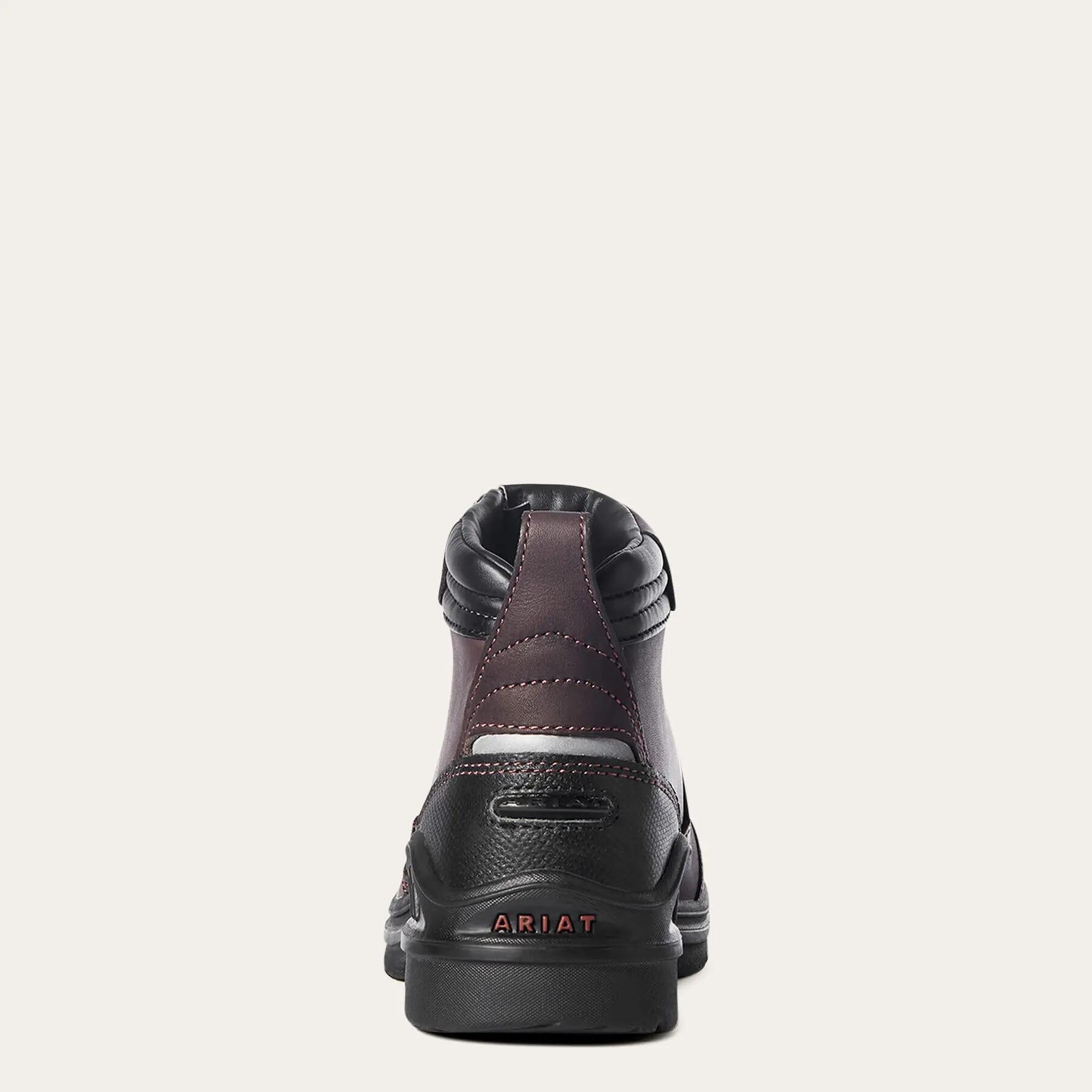 Stivali da equitazione con zip laterale in pelle donna Ariat Barnyard 3/5