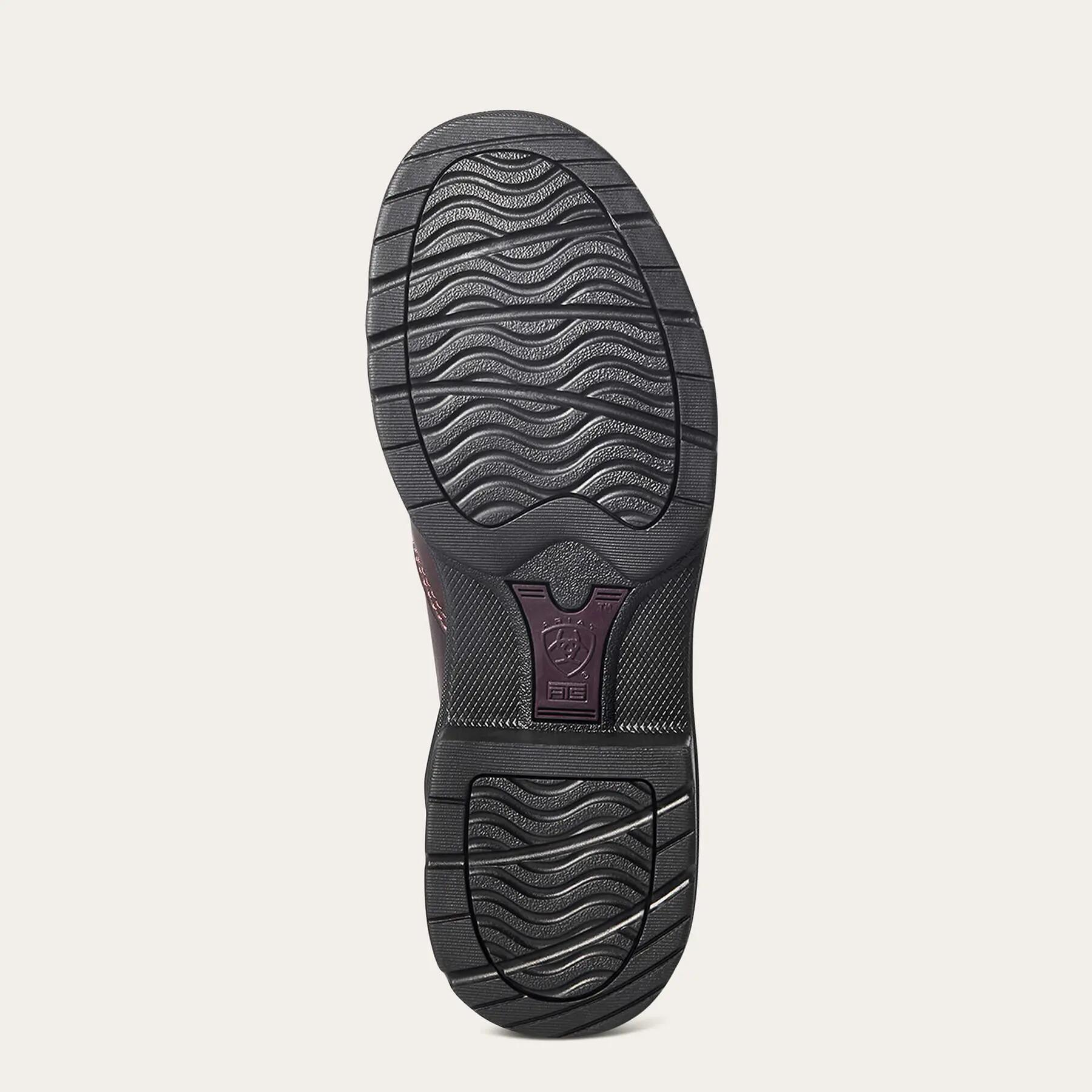Stivali da equitazione con zip laterale in pelle donna Ariat Barnyard 4/5