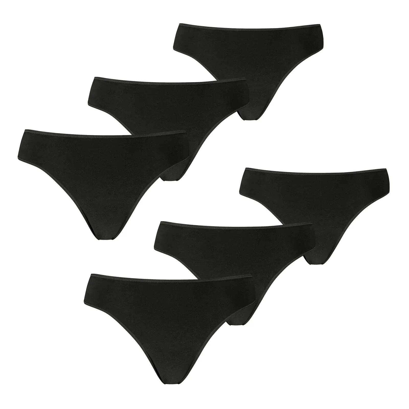 6er Pack Strings weich elastisch Damen - Cotton Modal 2/4