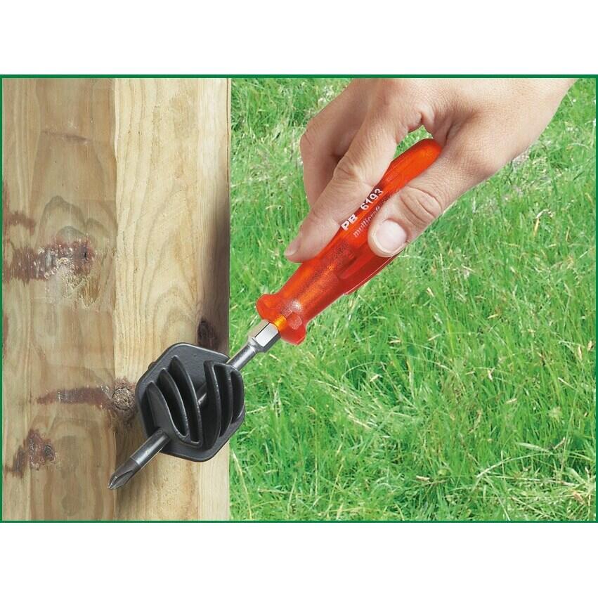 Isolateurs pour cordelette jusqu'à Ø 8 mm Ako EasyCord (x30) 2/5