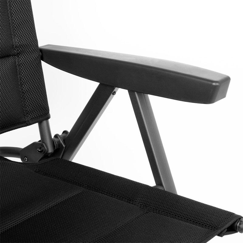 Brunner sedia pieghevole outdoor ergonomica tessuto 3D Skye 3D nero 4/7