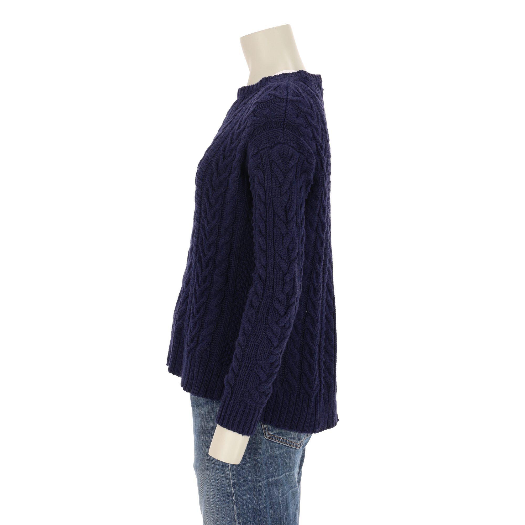 Segunda Vida - Suéter azul marino para mujer - Excelente 3/7