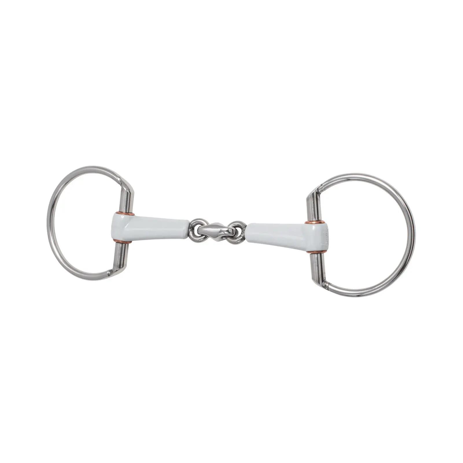 Mors olive pour cheval avec double brisure Beris 1/1