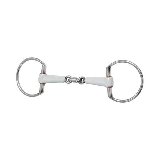Mors olive pour cheval avec double brisure Beris