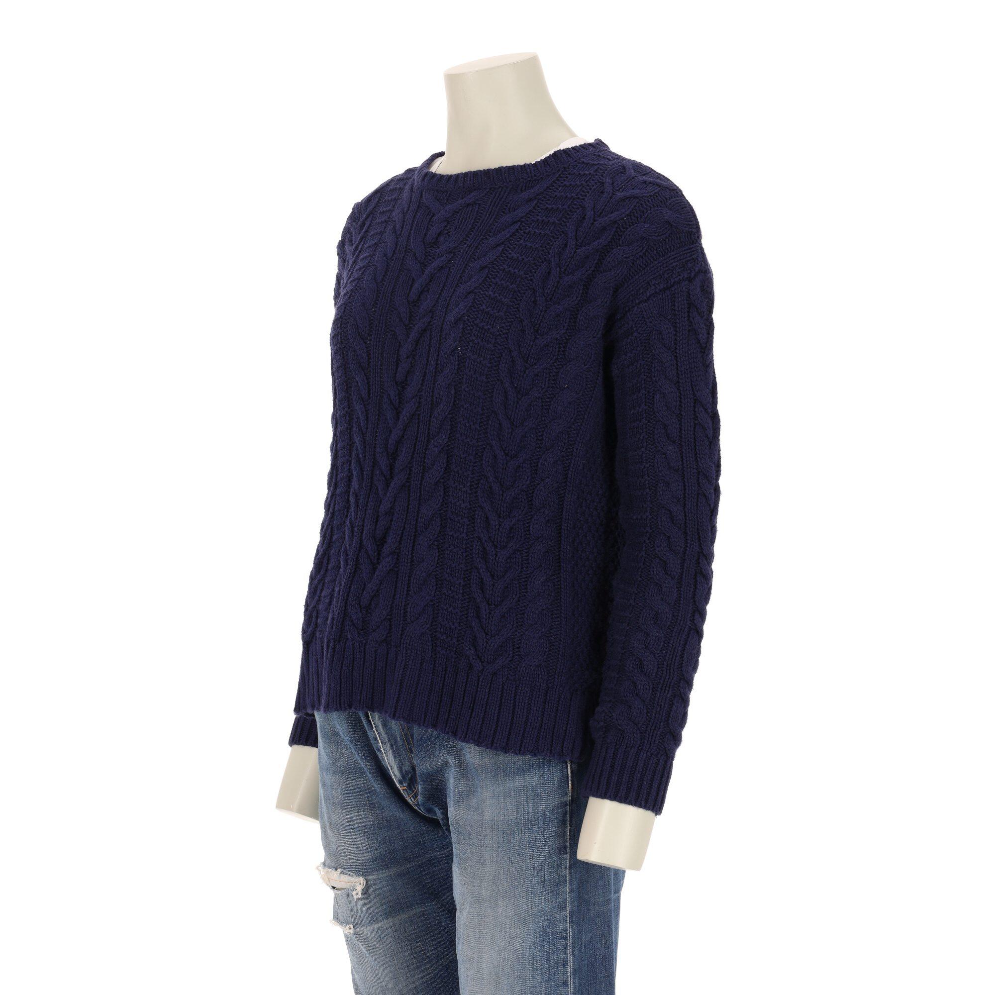 Segunda Vida - Suéter azul marino para mujer - Excelente 4/7