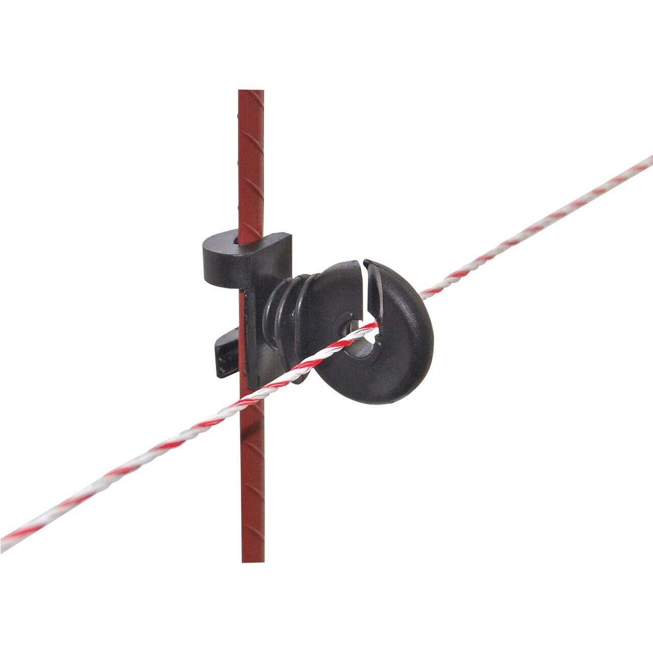 Isolateur supplémentaire pour piquet ovale en acier Ako (x25) 2/3