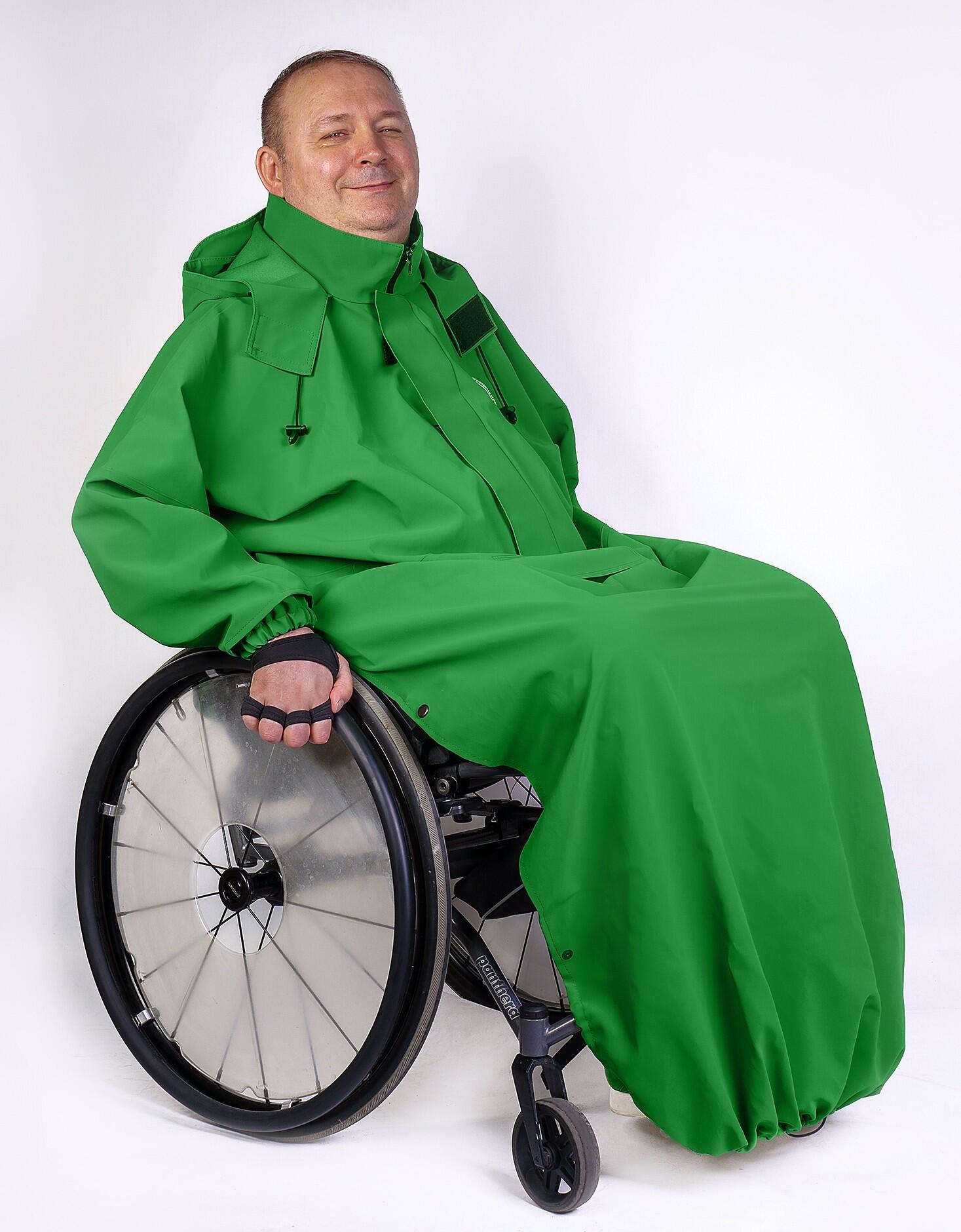 Peleryna dla dorosłych BEMOREGREEN 910 na wózek aktywny 2/7