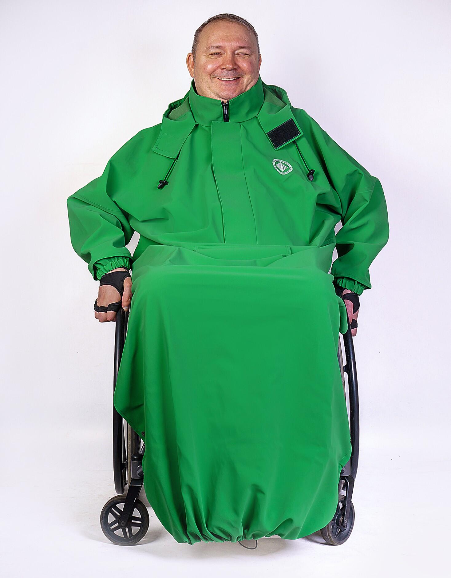 Peleryna dla dorosłych BEMOREGREEN 910 na wózek aktywny 7/7