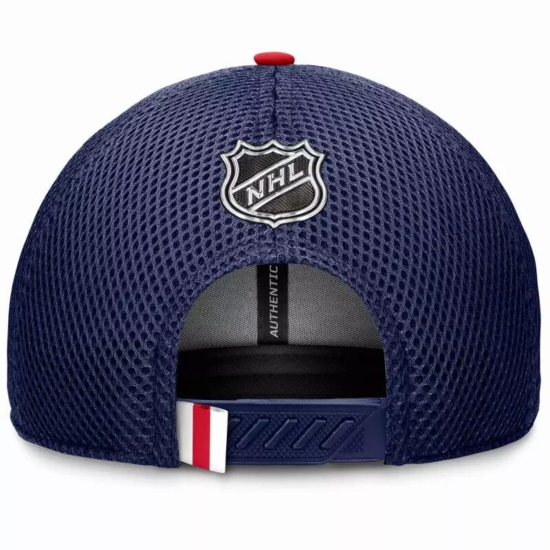 Casquette NHL New York Rangers Fanatics Authentic Pro Draft 2024 Trucker Bleu ma 3/3