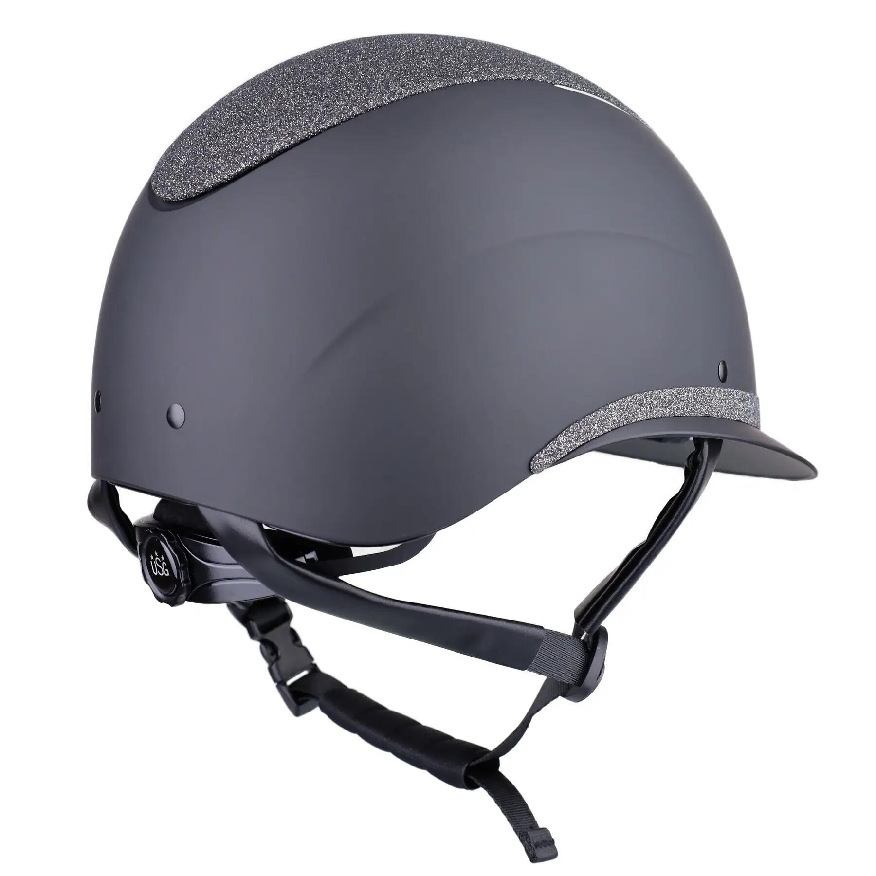 USG Jezdecká helma USG Comfort Sparkle