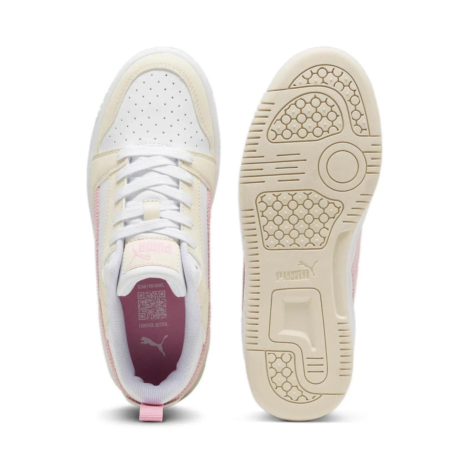 Baskets enfant Puma Rebound V6 Lo Cord 5/6