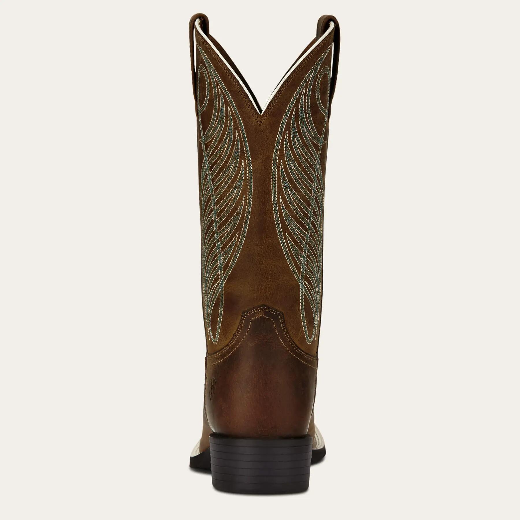 Women's leather western boots Ariat Round Up WST 3/5