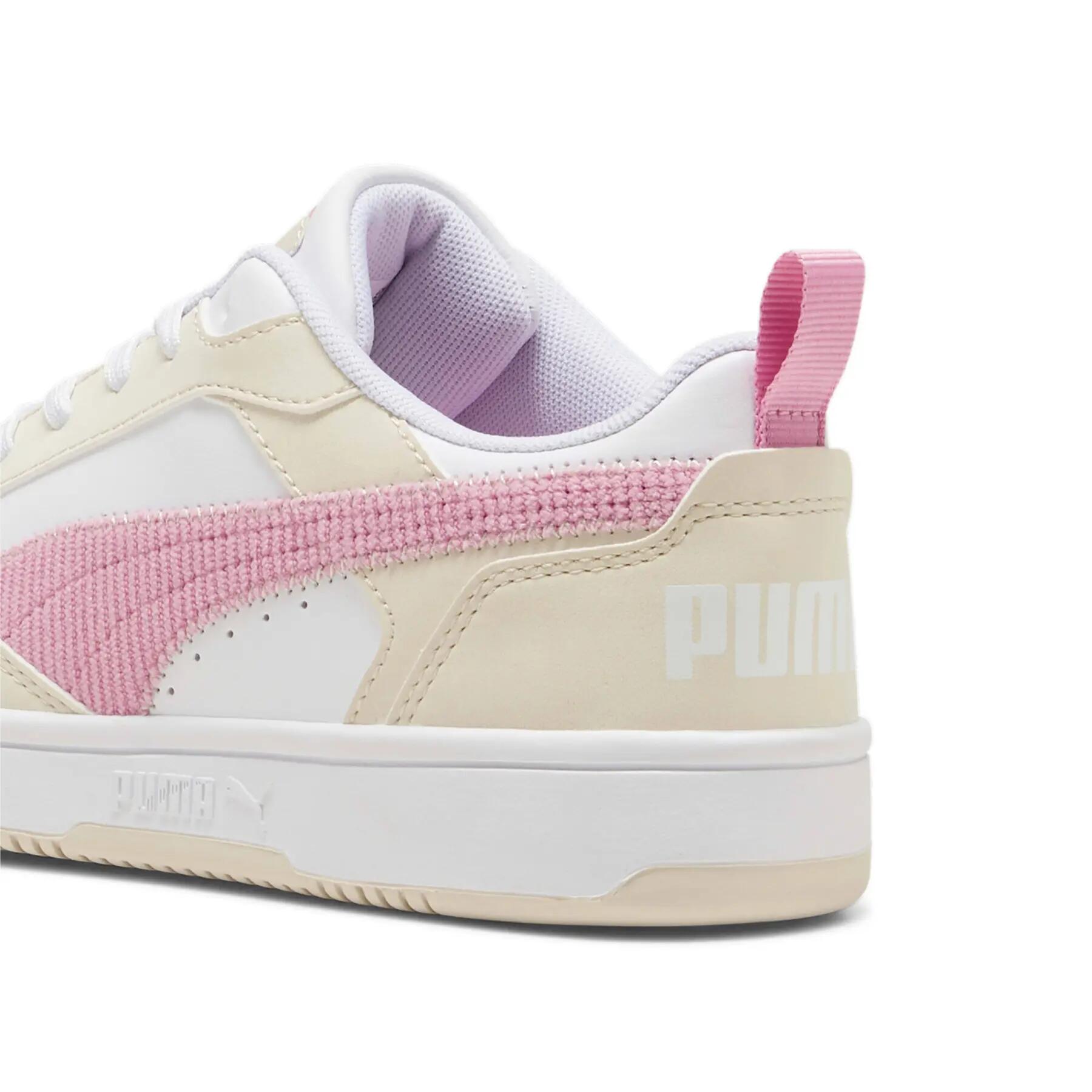 Baskets enfant Puma Rebound V6 Lo Cord 4/6