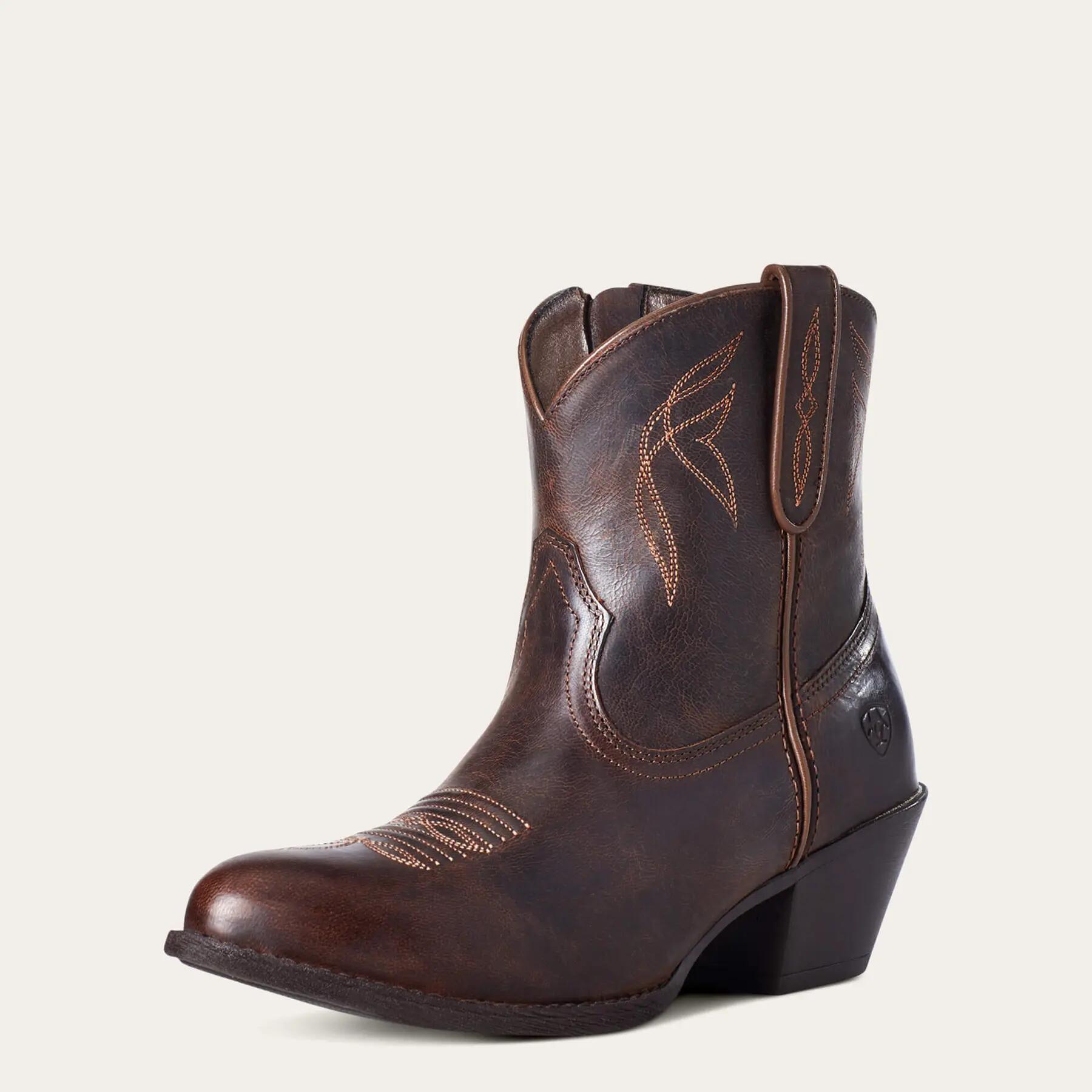 Westernstiefel aus Leder Frau Ariat Darlin 2/5