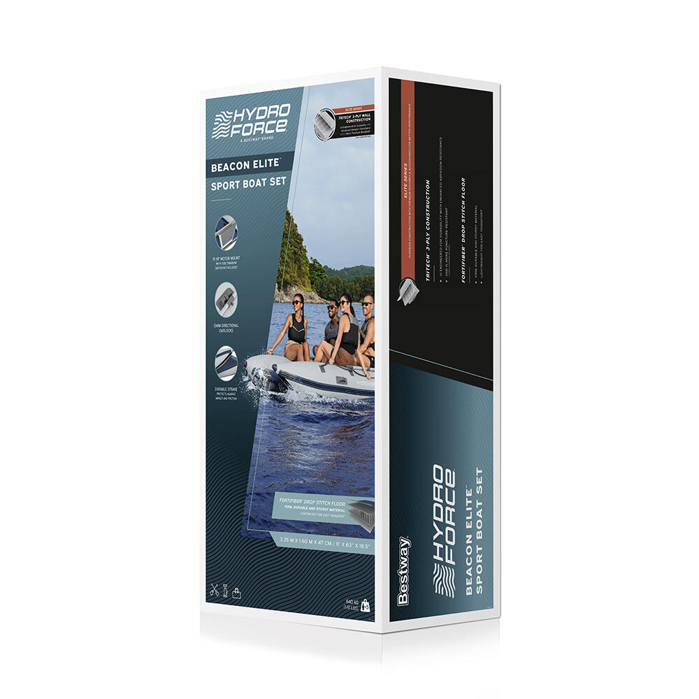 Hydro Force Schlauchboot-Set Beacon Elit e für 5 Personen 335 cm 4/7