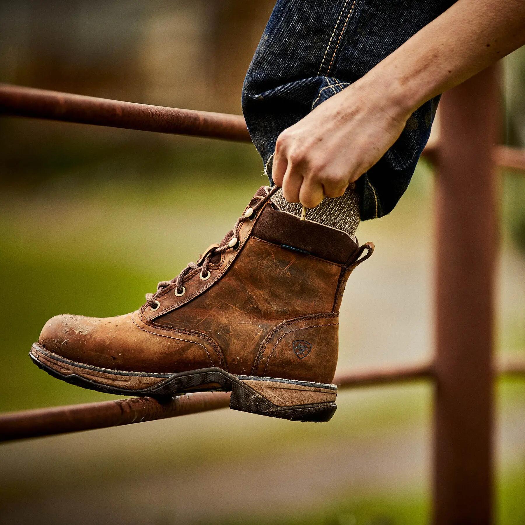 Chaussures d'écurie femme Ariat Anthem Round Toe 3/6