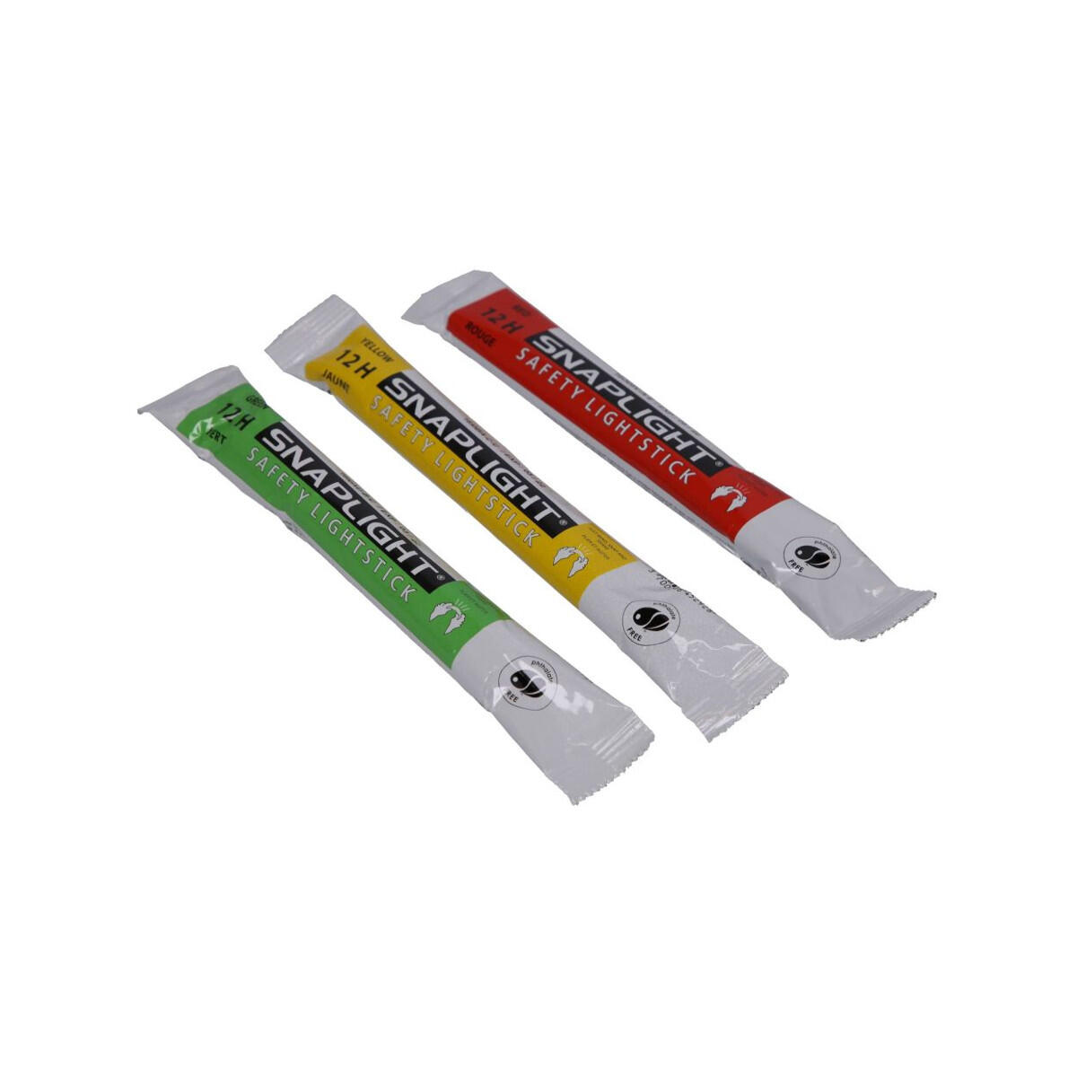 Cyalume Kit de 3 bâtons 12H (rouge, vert, jaune) 3/3