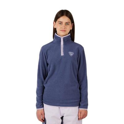 Kinder fleece met rits rossignol strawpile