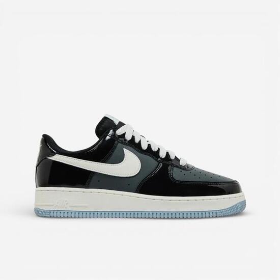 Nike Air Force 1 '07 Black Iron Grey Patent