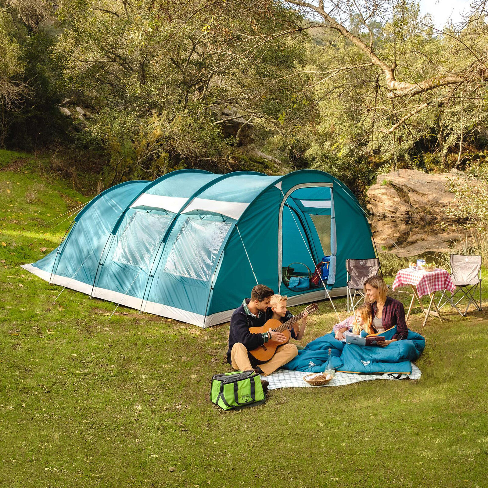 Zelt Pavillo Family Dome 6 (490x380x195cm) 4/7