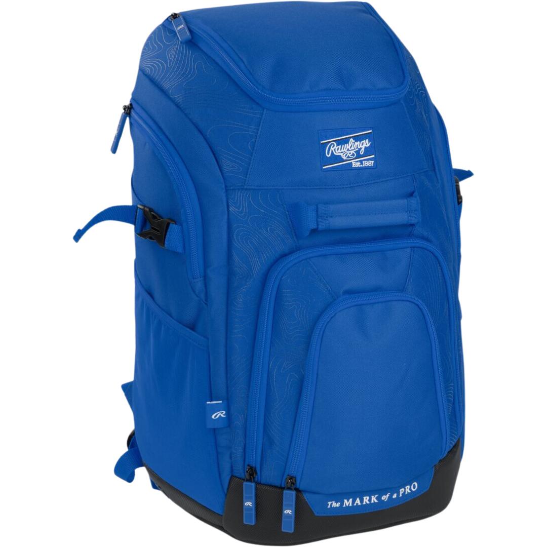 Rawlings FRANCHISE2 Series Backpack Color Royal Baseball/Softball 3/5