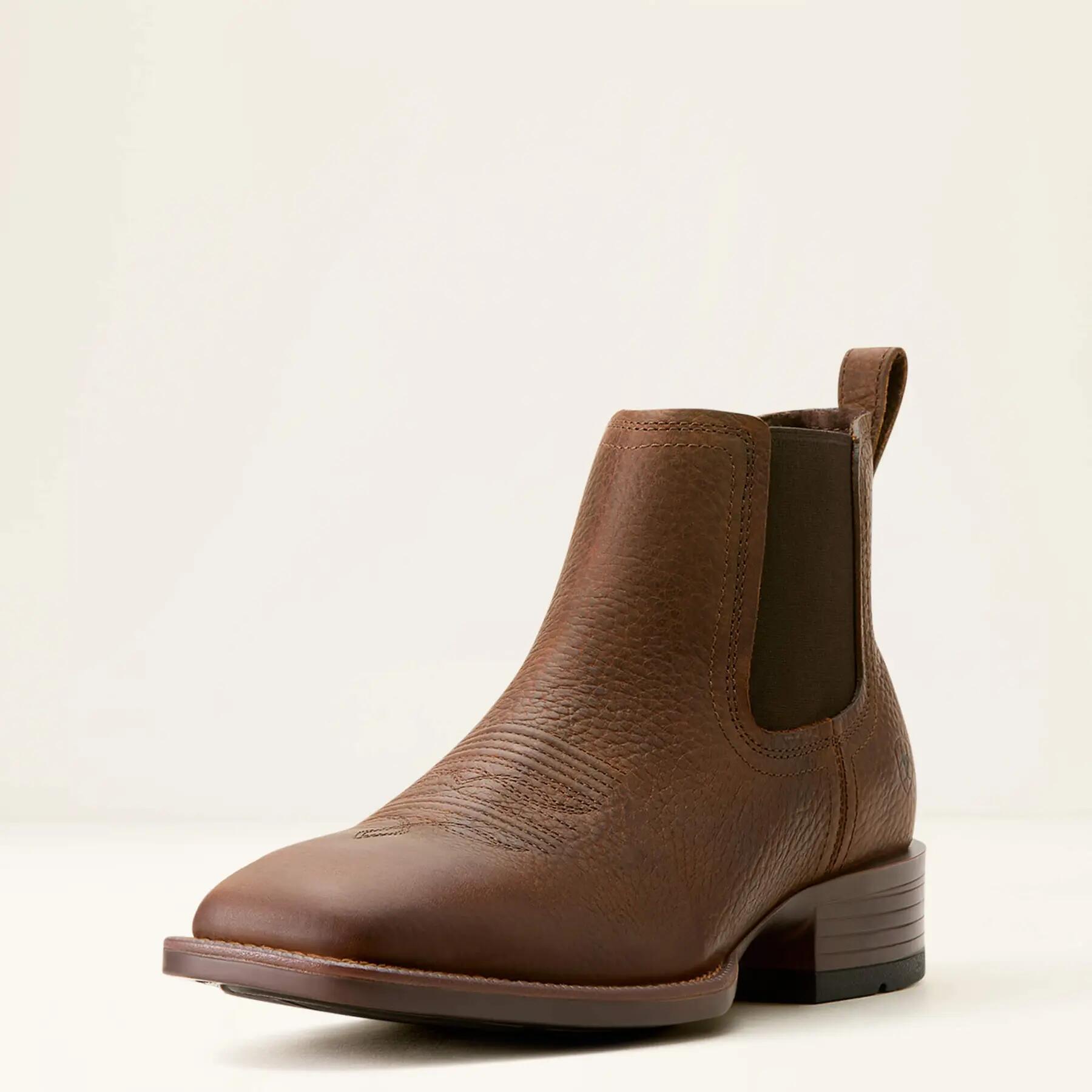 Square toe western boots Ariat Chelsea Booker Chelsea Wide 2/5