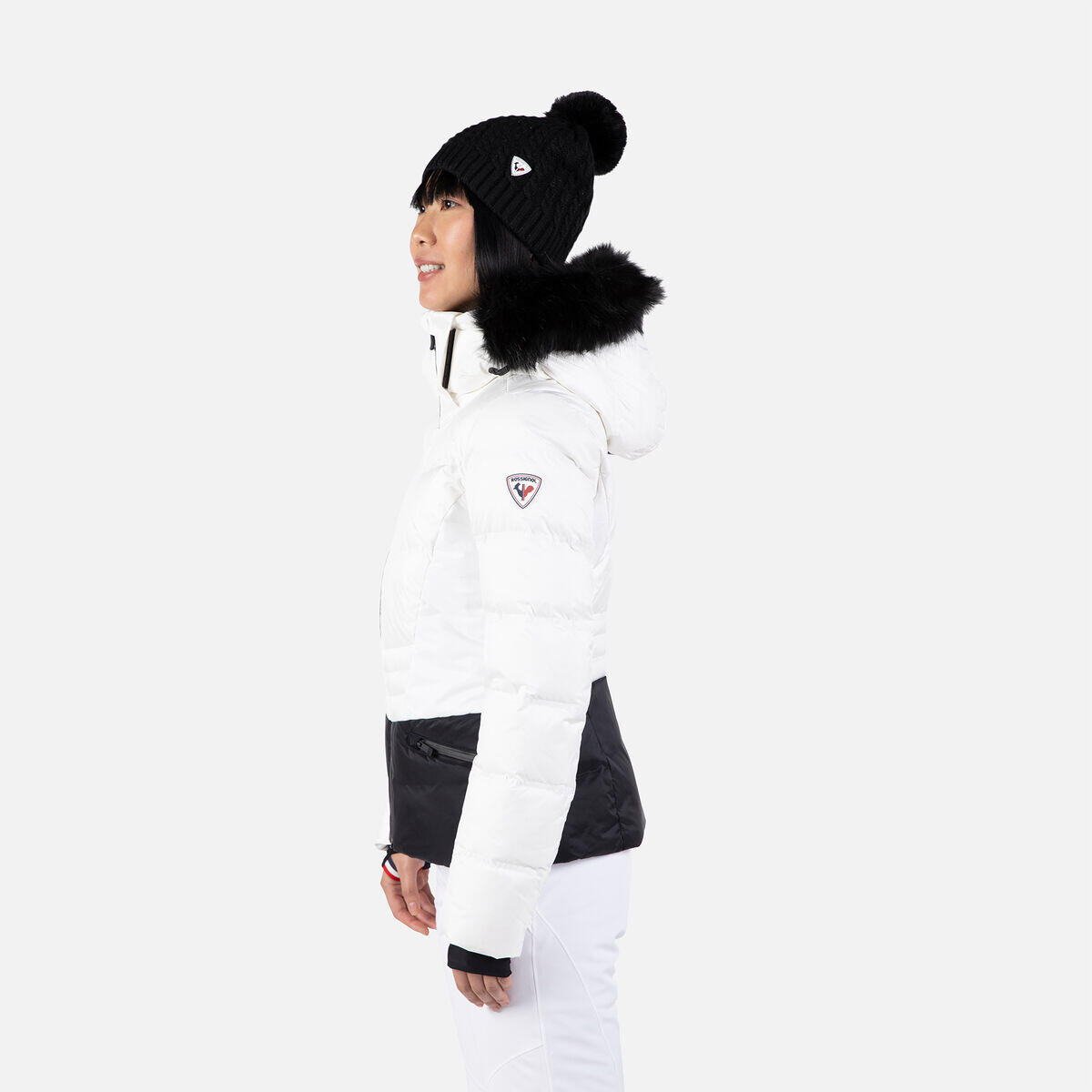Doudoune à capuche femme Rossignol Joseray 5/7