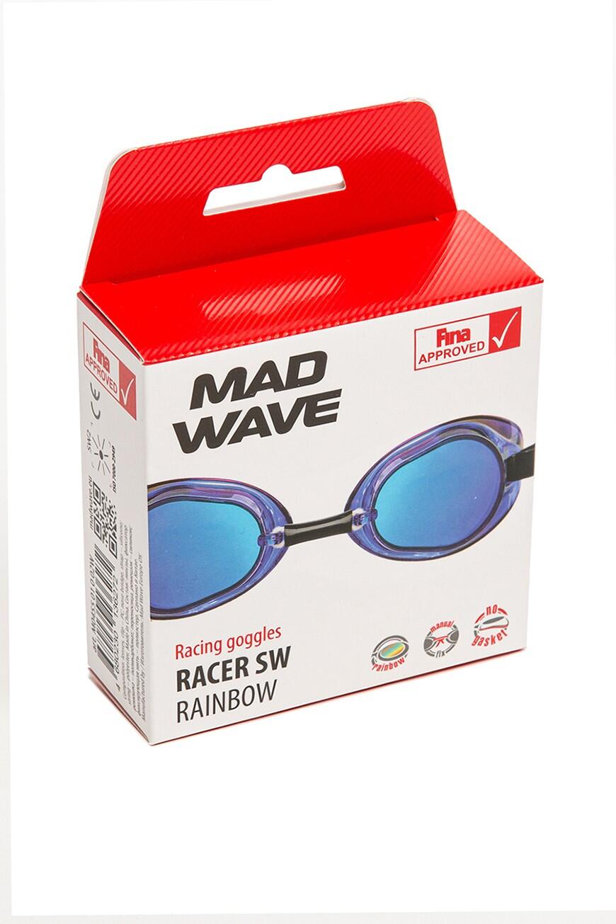 Óculos de natação RACER SW RAINBOW Preto 4/4