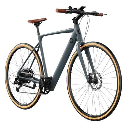 Cecotec Vélo Électrique Urbain Sprint Silver 28". Autonomie 70km, Batterie 360Wh