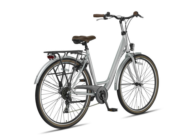 Metro 28 Inch 52 cm Dames 7V V-Brakes Zilvergrijs 3/3