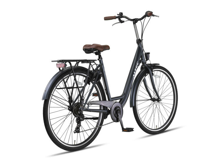 Metro 28 Inch 52 cm Dames 7V V-Brakes Antraciet 3/6