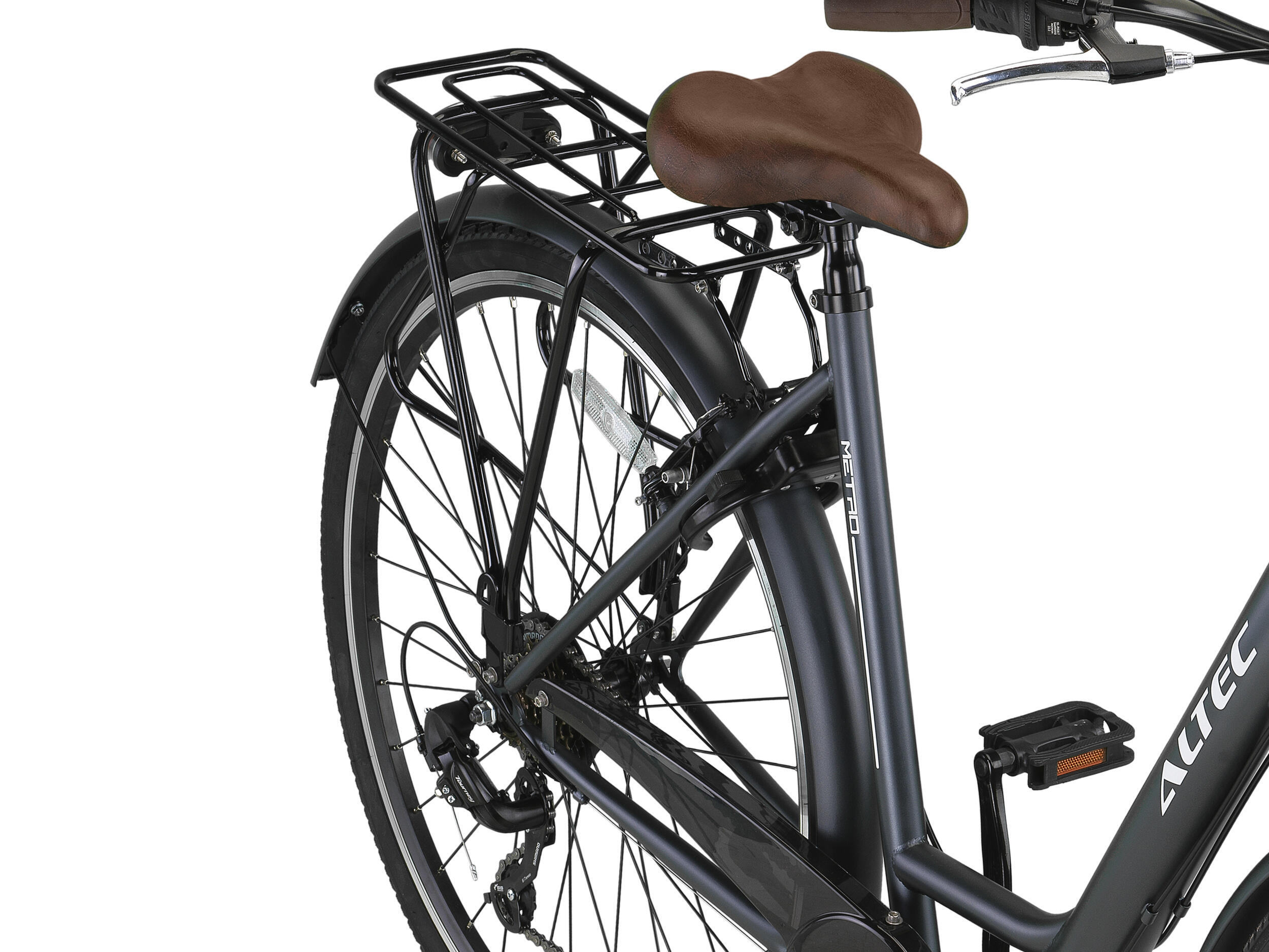 Metro 28 Inch 52 cm Dames 7V V-Brakes Antraciet 6/6
