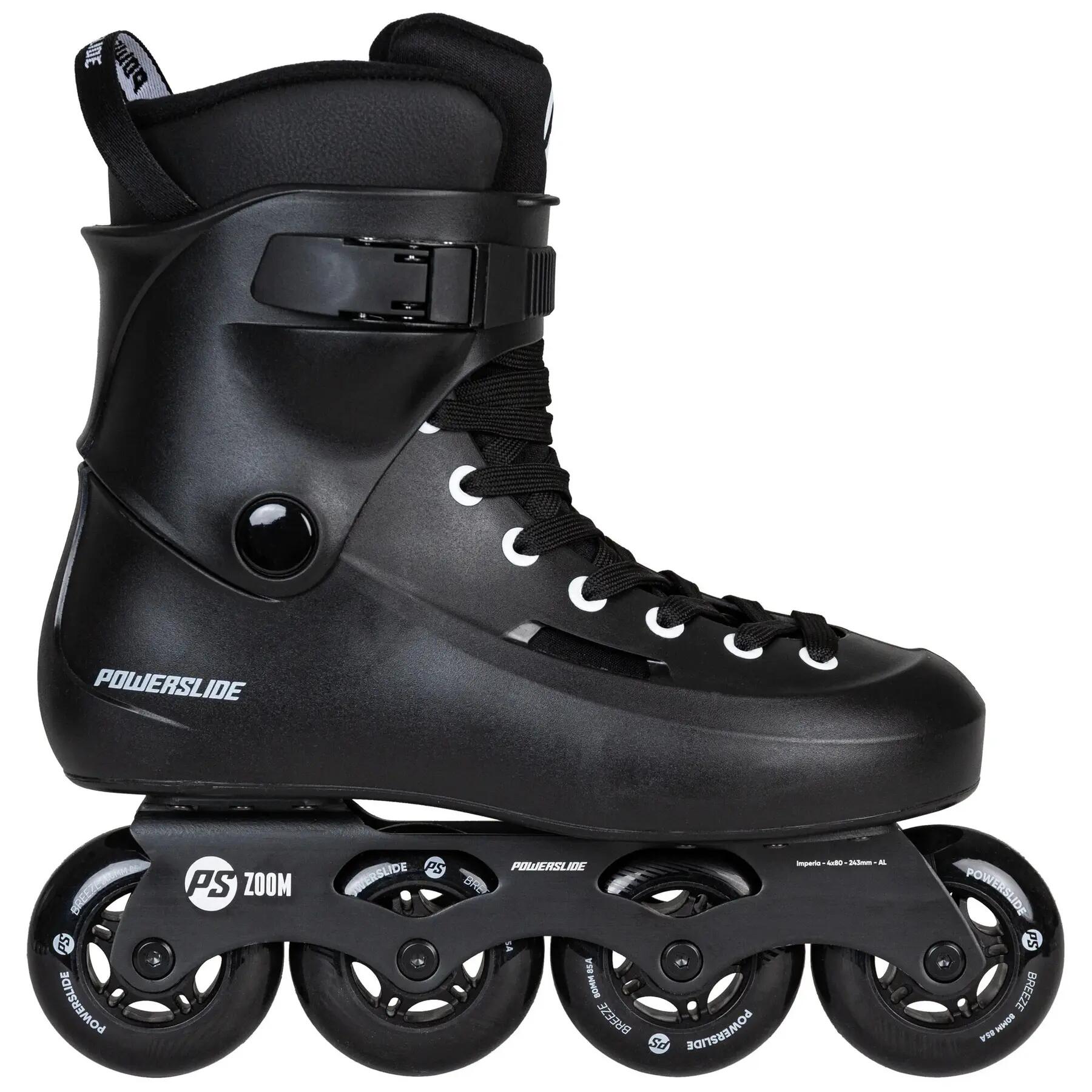 Pattini A Rotelle Powerslide Next Marble 110 - Bianco, Hardboot Freeride Urbano, Ruote 110 Mm