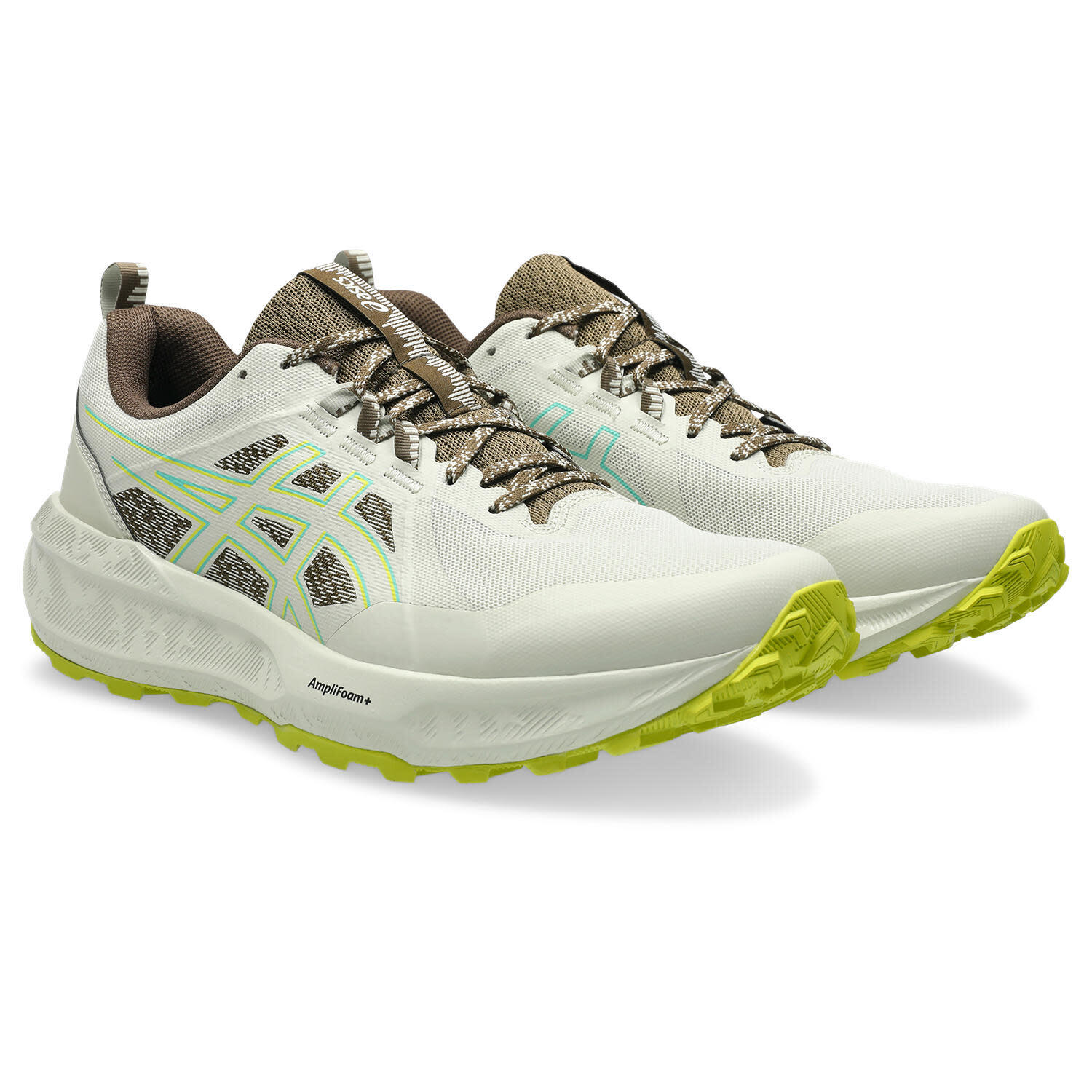 Chaussure Trail Homme - ASICS GEL-SONOMA 8 - Light Dust/Aurora Green 2/7