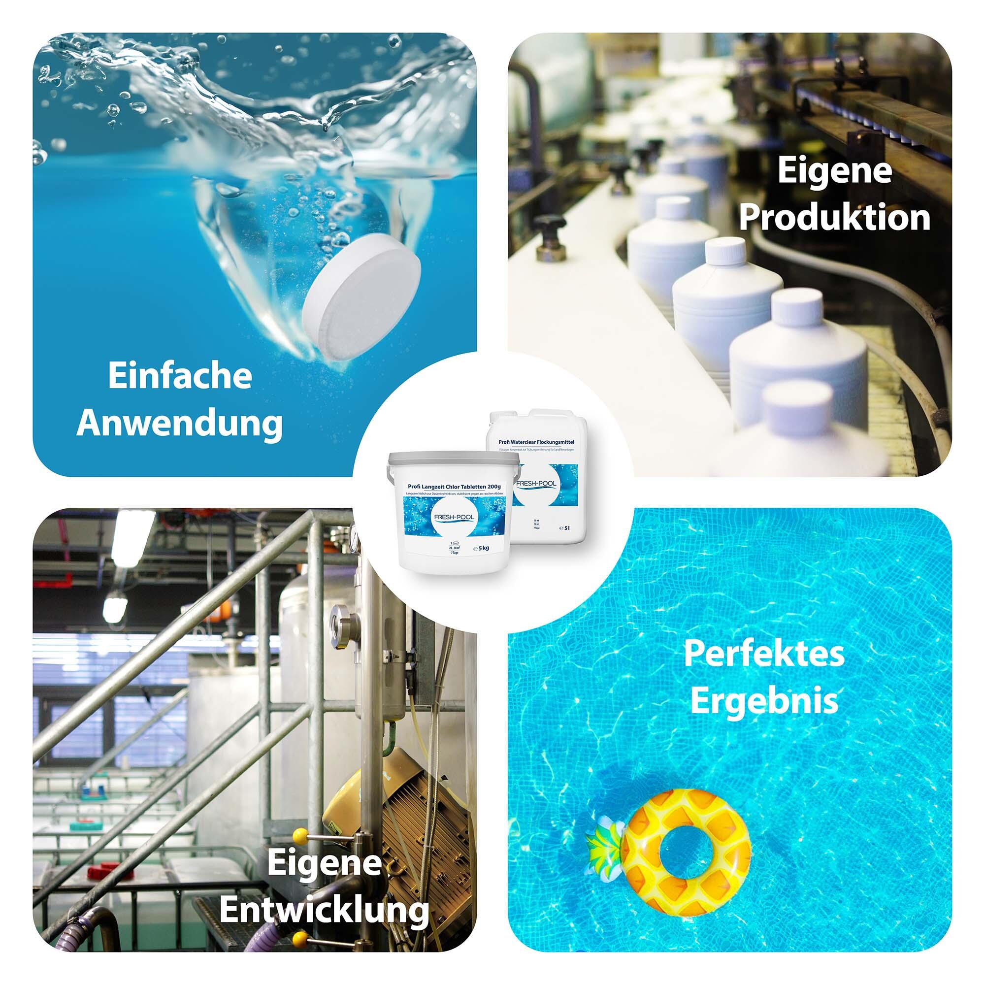 Fresh-Pool Profi pH+ Plus Granulat 5 kg - ph Heber Pool Granulat | ph
Plus Pool 5/7