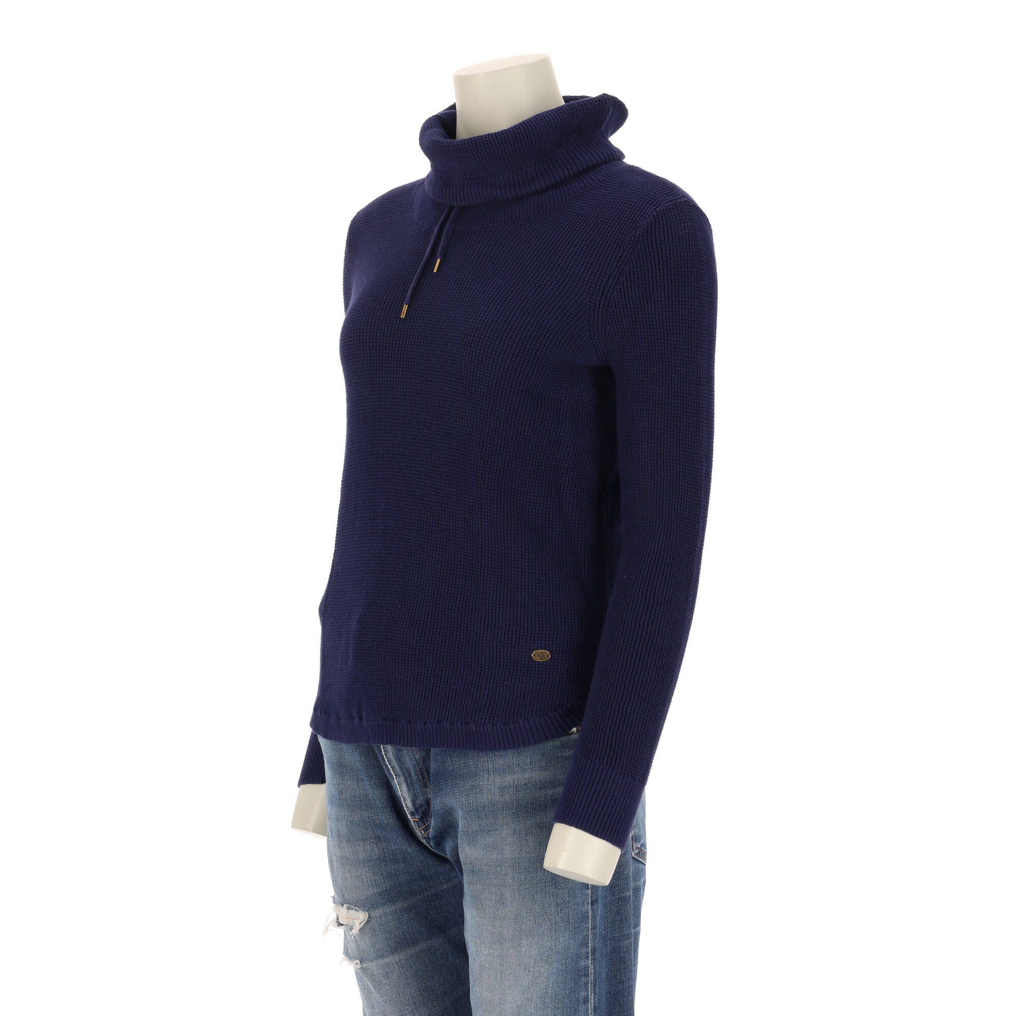 Reconditionné - Pull Femme Marine - Très Bon État 4/7