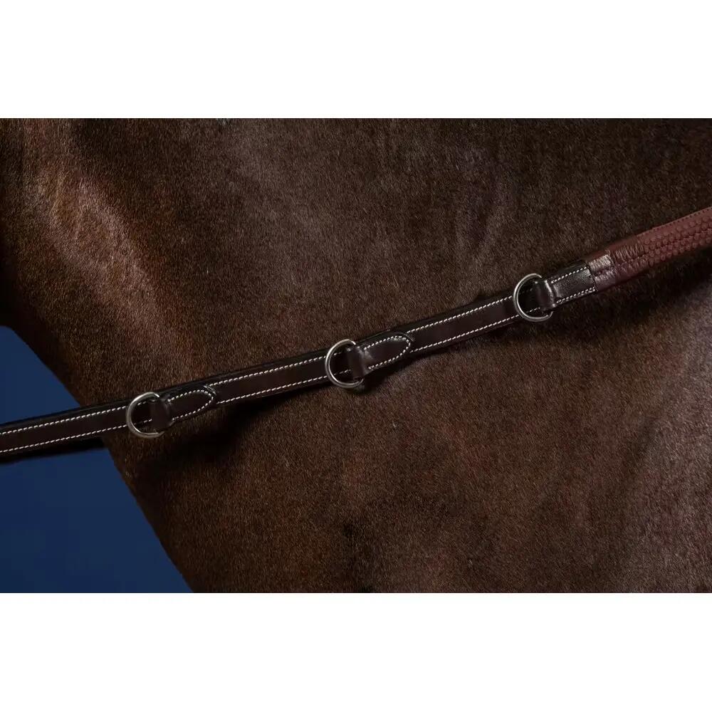 Rubber horse reins with 7 holders Dy'on Howlett 3 D