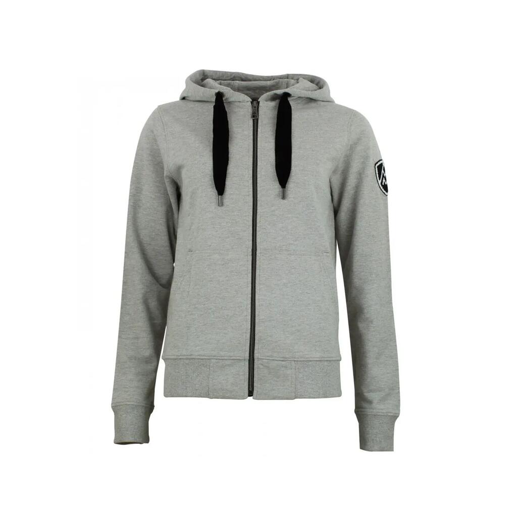 Women's full-zip cotton sweatshirt Peak Mountain French Terry