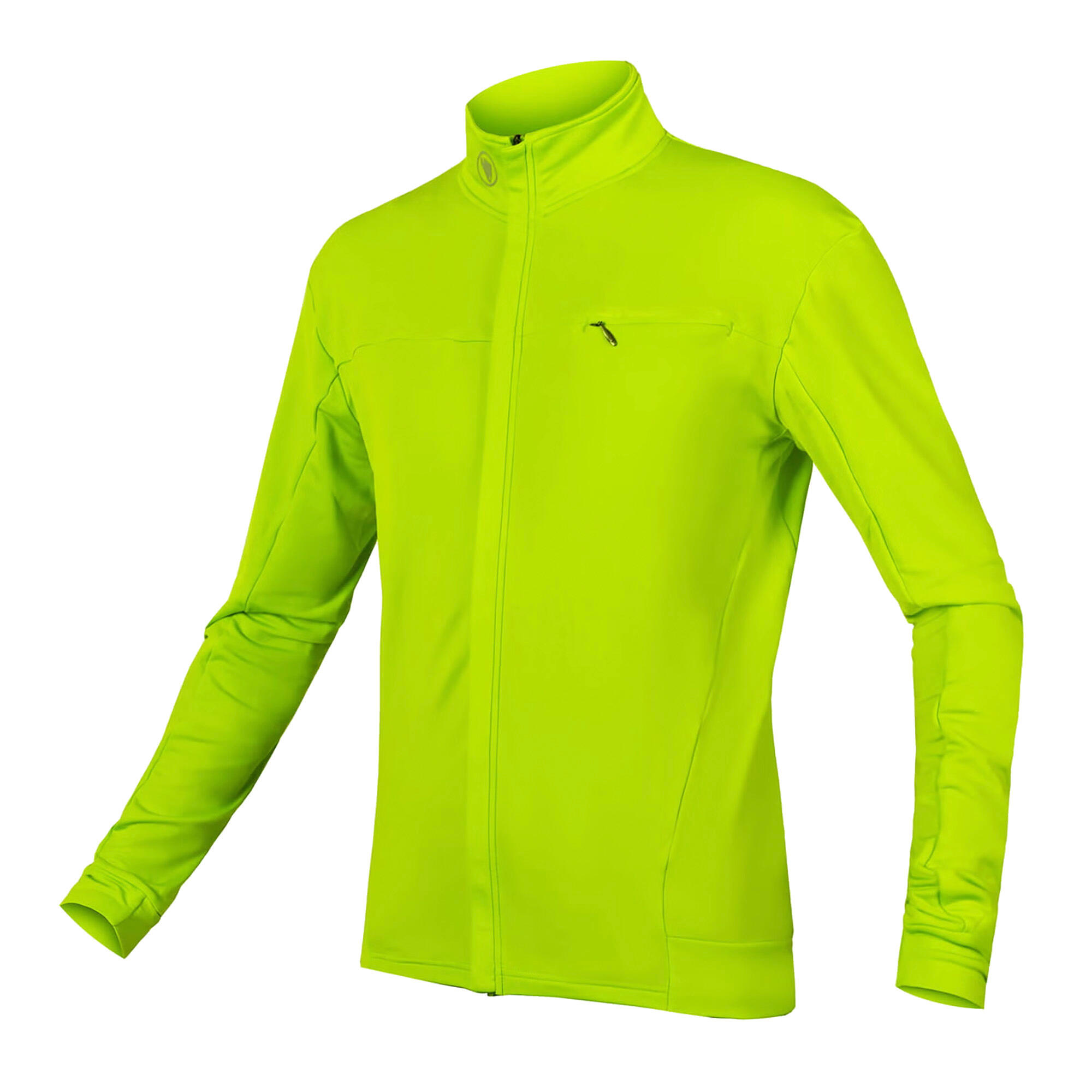 Sweat-shirt de cyclisme homme Endura Xtract Roubaix haute visibilité 3/3