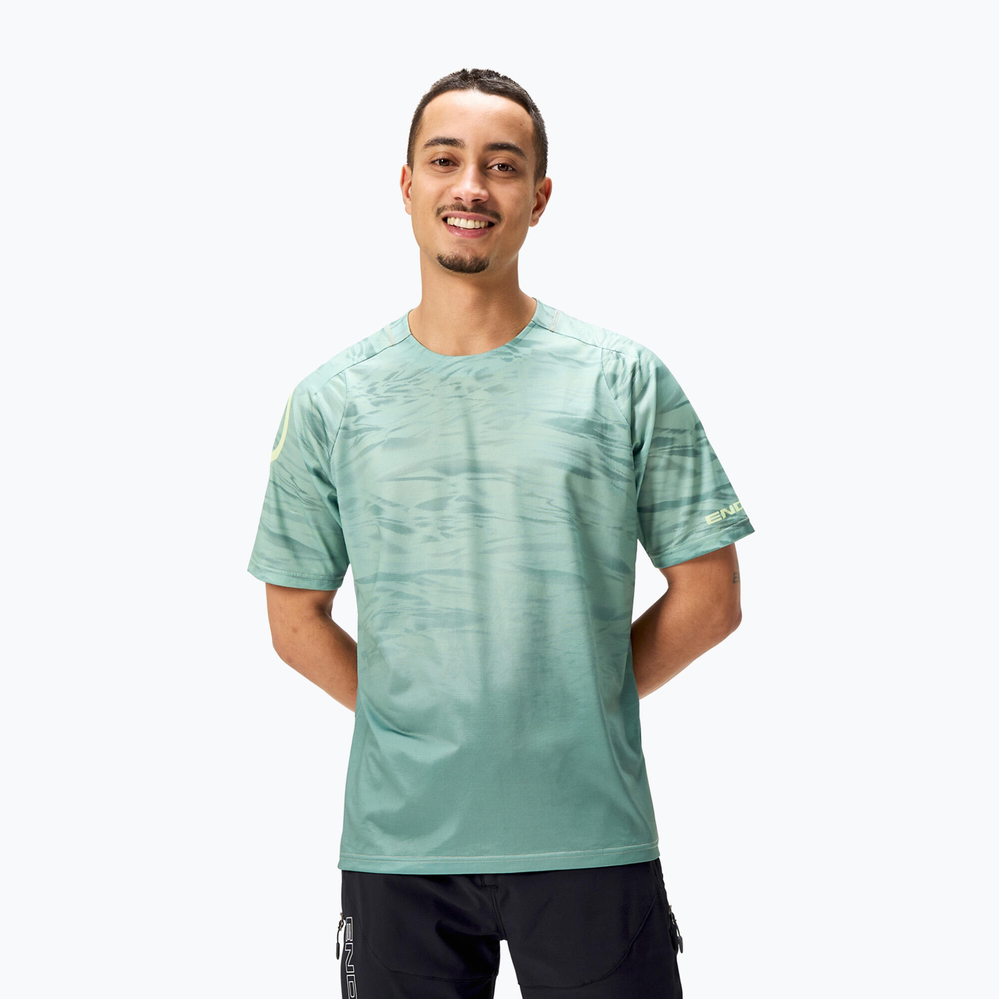 Heren fietsshirt Endura Marble Ltd Printed loch 1/7