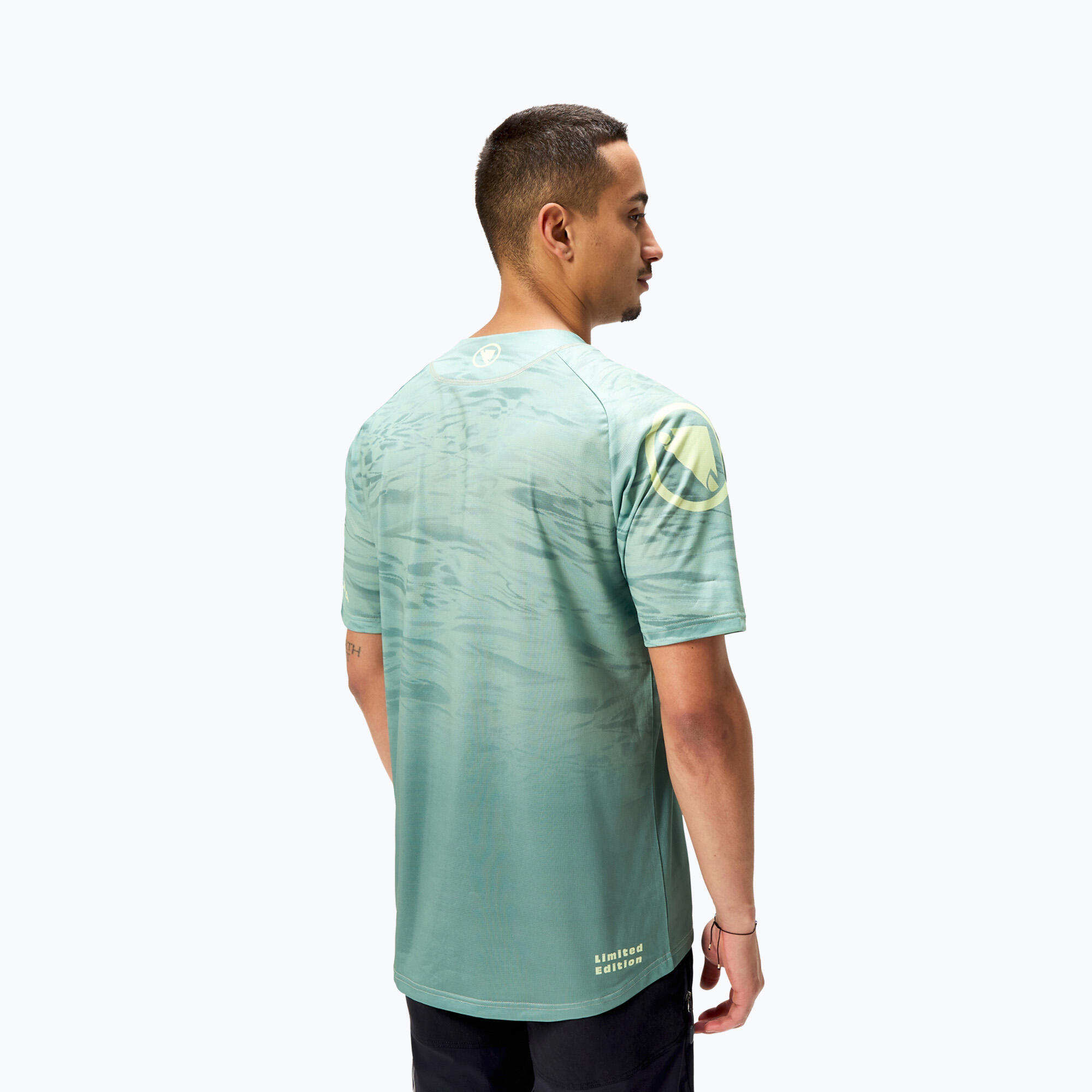 Heren fietsshirt Endura Marble Ltd Printed loch 3/7