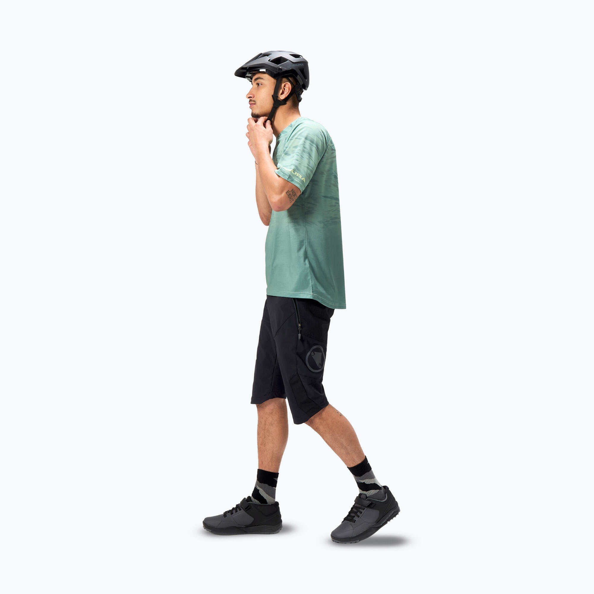 Heren fietsshirt Endura Marble Ltd Printed loch 2/7