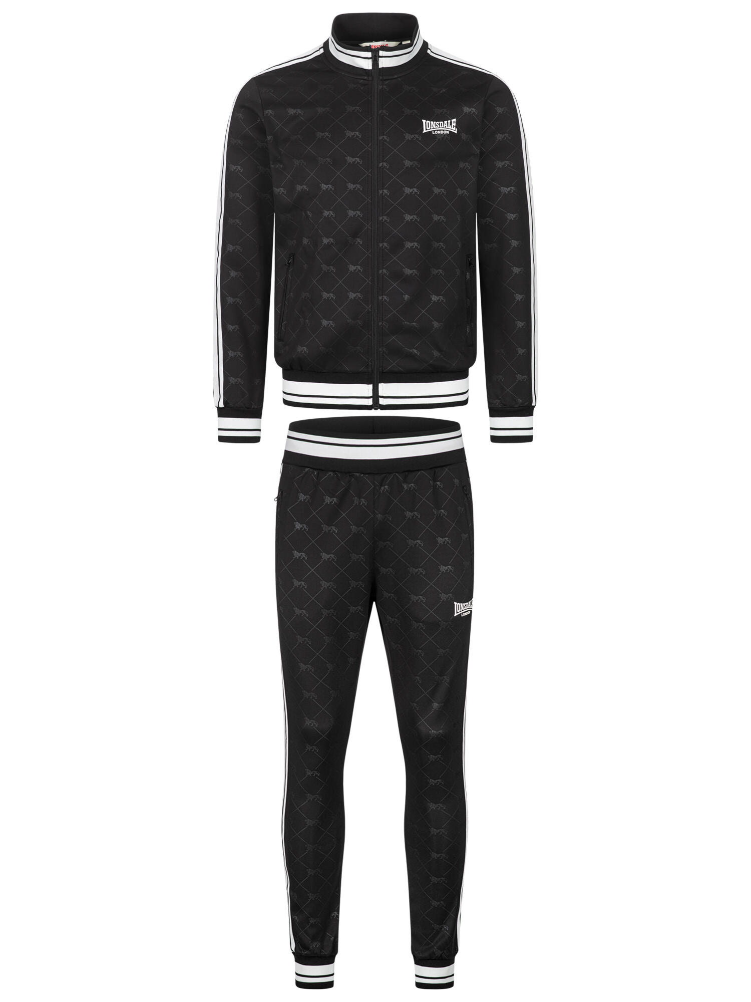 LONSDALE Heren trainingspak slim fit ASHWELL 2/6