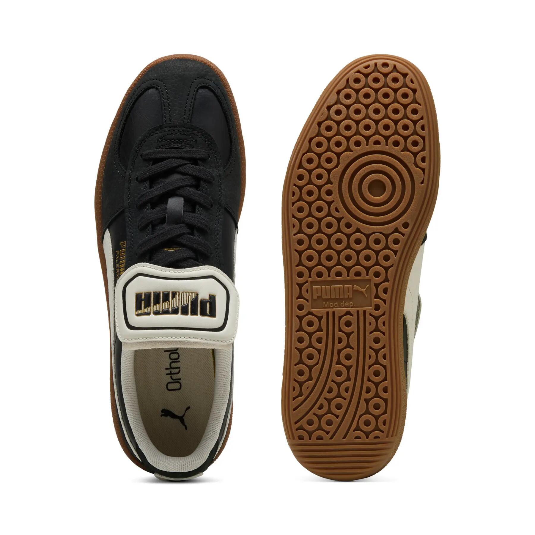 Zapatillas  Palermo Premium Black White Gum 7/7
