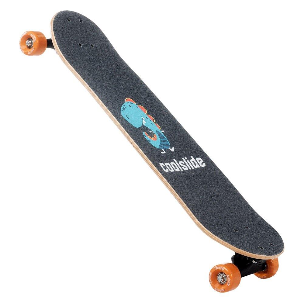 Boys Olo Dinosaur Skateboard (Black/Multicoloured)