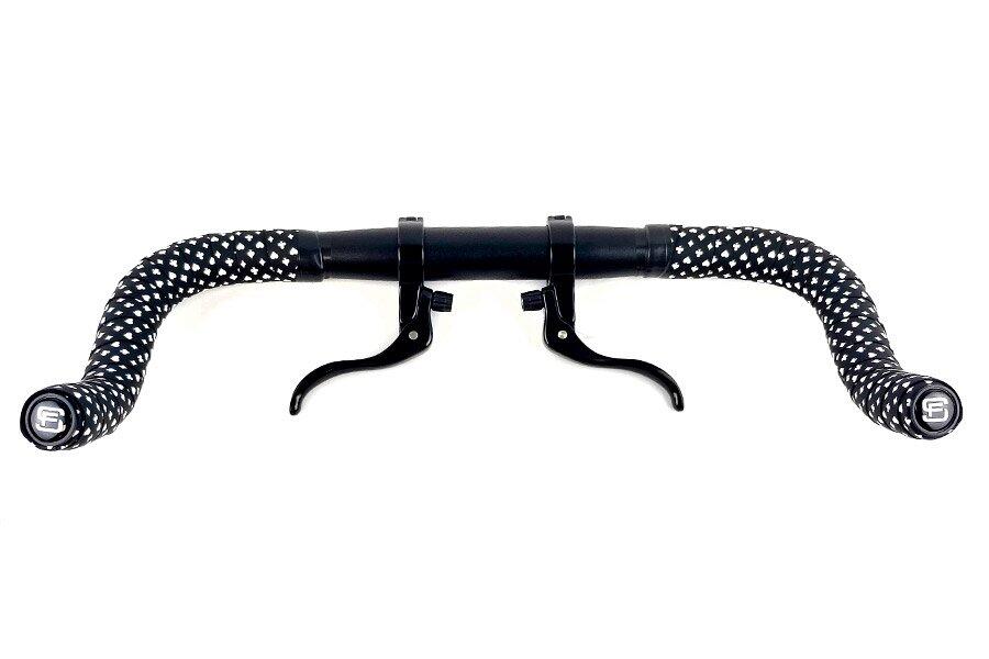 Manillar Bullhorn 31.8 mm + Cintas SNTFX SPECIAL Poker Face + Frenos 2/2