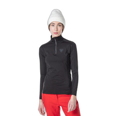 Sous-pull classique 1/2 zip femme Rossignol