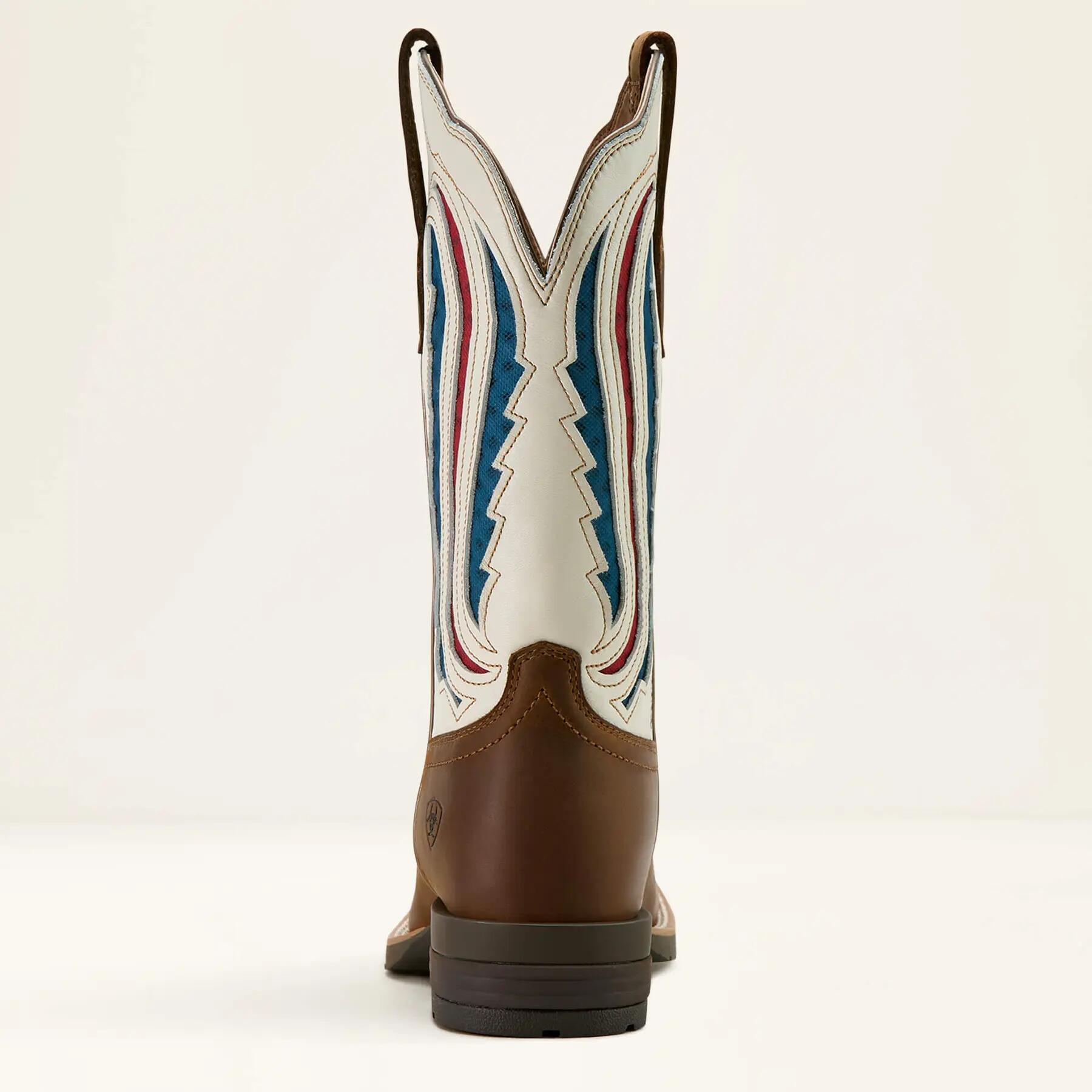 Leren westernlaarzen voor dames Ariat Ranchwork VentTek 360 3/5