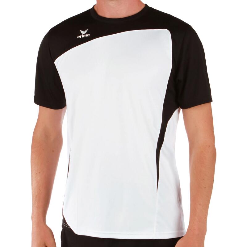 Tricou ERIMA Club 1900 Alb/Negru